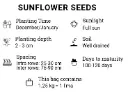 Pack of Sunflower Seeds